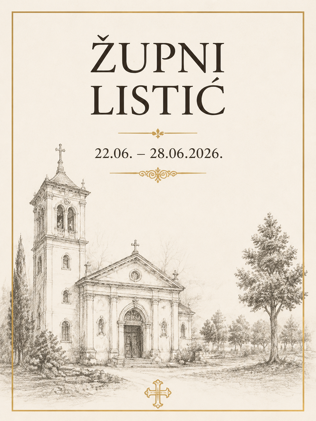 Župni listić Sveata Jana